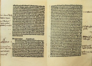 Facsimil del Libro de las Maravillas de Marco Polo, comentado por Cristóbal Colón