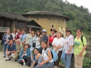 Viaje de estudios 2010 en Yonding - casas de barro en Fujian profundo